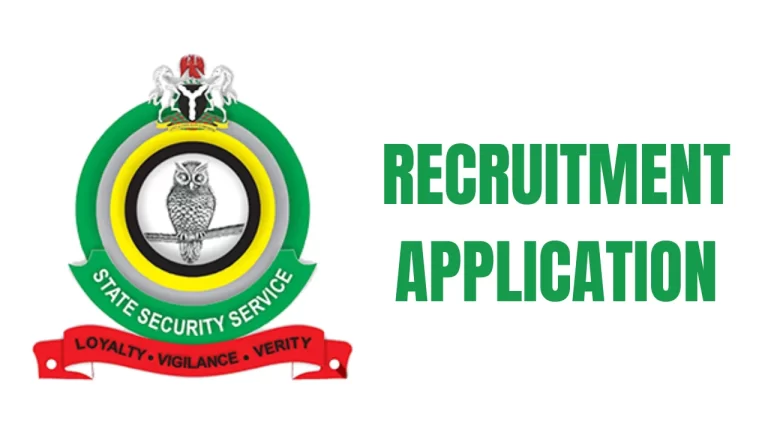 DSS Recruitment 2024/2025 Portal | Application Form