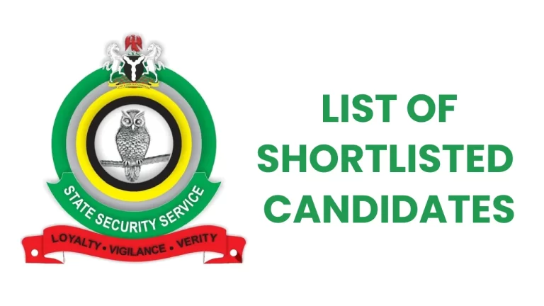 DSS Shortlisted Candidates 2025/2026 | Download PDF