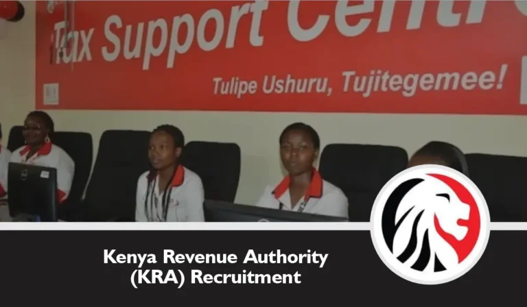 KRA Recruitment 2025/2026 Portal | Application Form