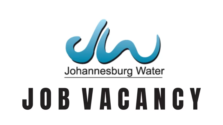 Johannesburg Water Recruitment 2025/2026 Portal | Application Form