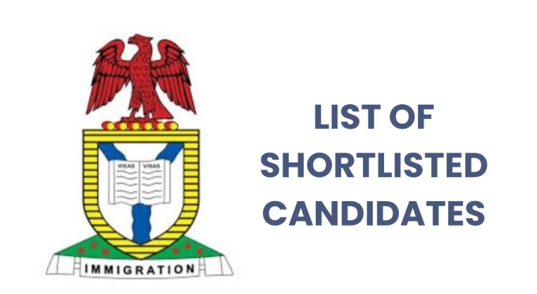 Nigeria Immigration Service (NIS) Shortlisted Candidates 2025/2026: Download PDF