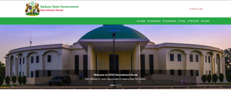 KDSG Recruitment 2025/2026 | Application Portal