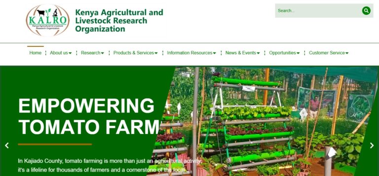 KALRO Recruitment 2025/2026 Portal | Application Form