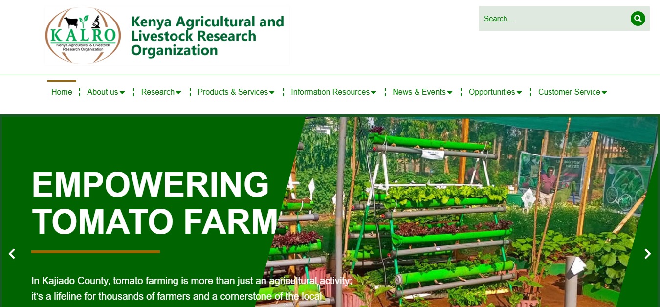 KALRO Recruitment 2025/2026 Portal | Application Form