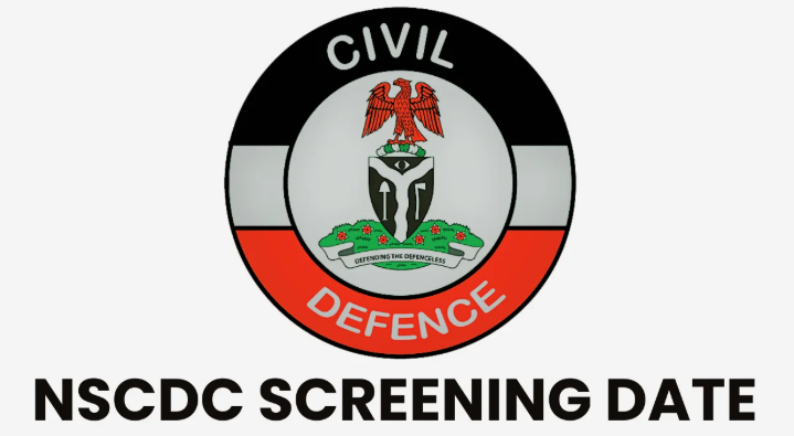 NSCDC Screening 2025: See Dates, Centers and Requirements