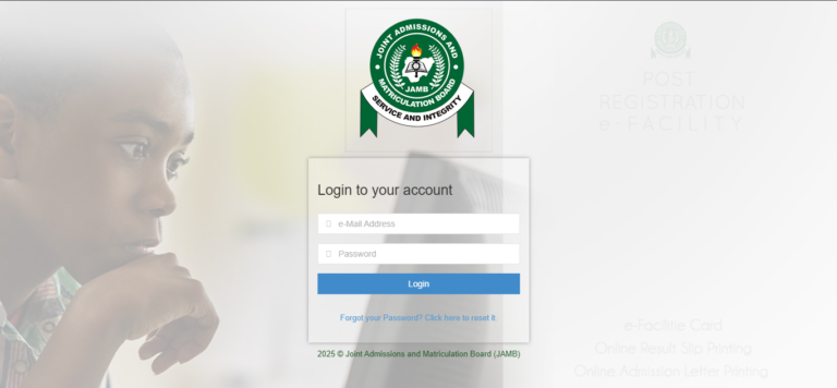 JAMB 2025 Result Checking Portal — How to Check Your UTME Results/https://recruitmentnode.com/