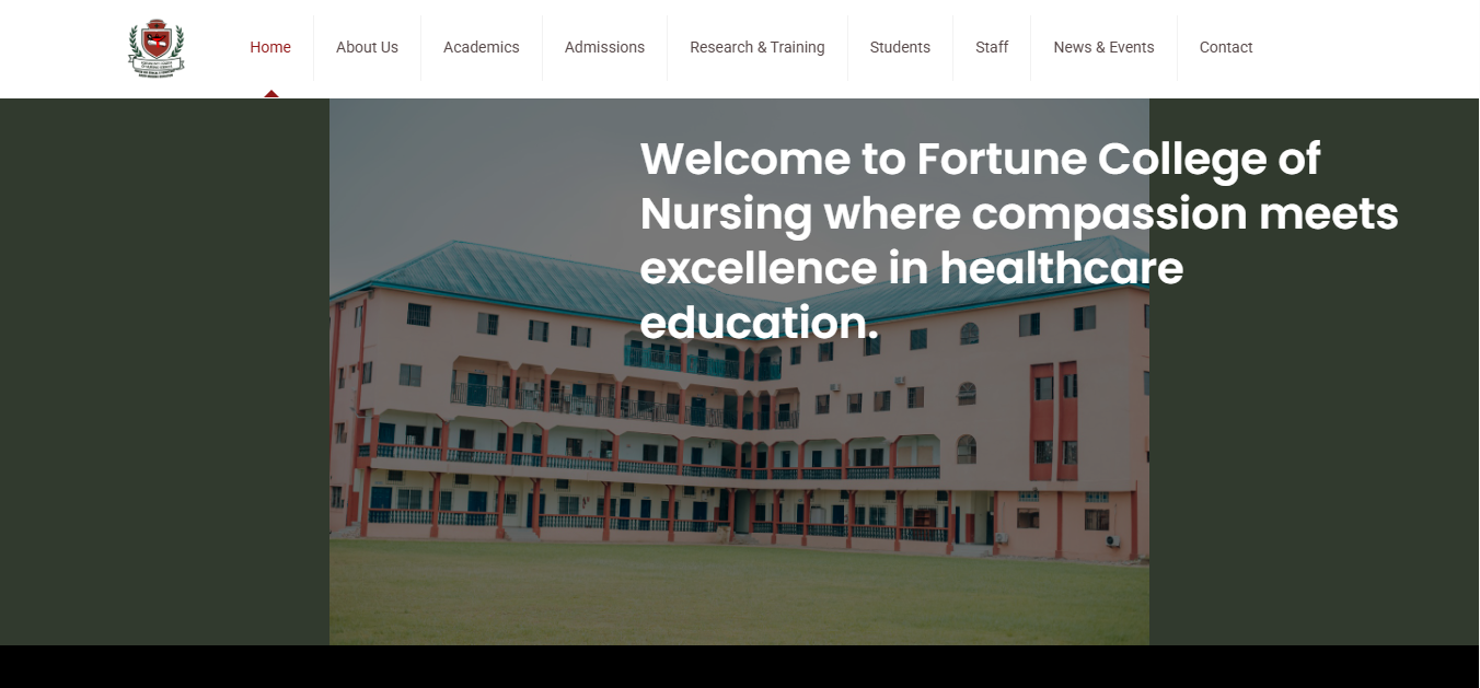 Fortune International College of Nursing Sciences (FICONS) Admission 2025/2026 | Application Portal/https://recruitmentnode.com/